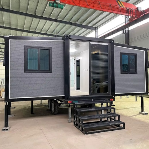 Tiny House For Sale In USA - 413 Sq.ft. Expandable Container house Ready to live