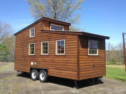 Tiny house on trailer just waiting for your final touches! Custom design! 