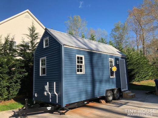 Tiny House on Wheels on 20 foot trailer