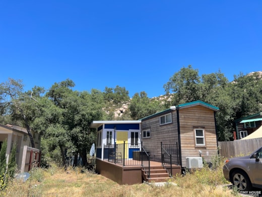 Tiny House with Sunroom Addition