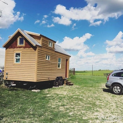 Tiny Wood Cabin on Wheels (SALE PENDING) - Image 2 Thumbnail