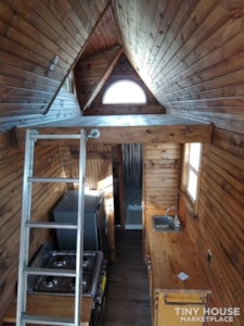 Custom Tiny house on Trailer with loft, Flush toilet, & Awning for Outdoor Life - Image 5 Thumbnail