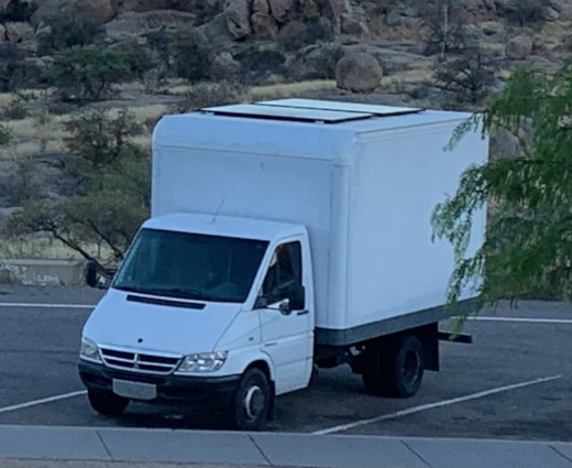 TRUE OFF-GRID 2006 Sprinter 3500 Tiny Home RV, 820W Solar, 1200Ah Lithium