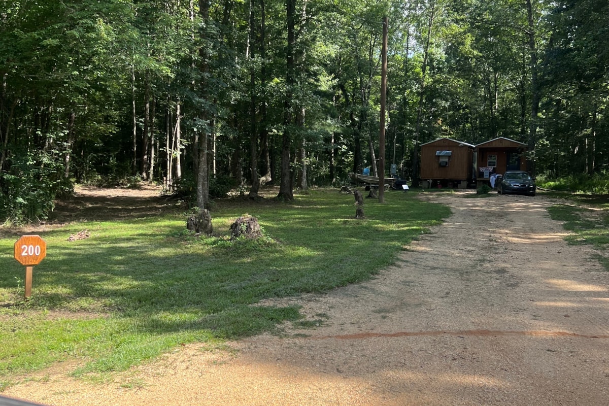 Two Unfinished 12x32 Lofted Cabins Joined Together - Image 1 Thumbnail