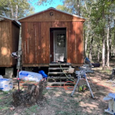 Two Unfinished 12x32 Lofted Cabins Joined Together - Image 3 Thumbnail