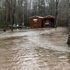 Two Unfinished 12x32 Lofted Cabins Joined Together - Image 5 Thumbnail