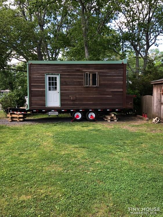 This Off-Grid Tiny Home on wheels is HUGE!