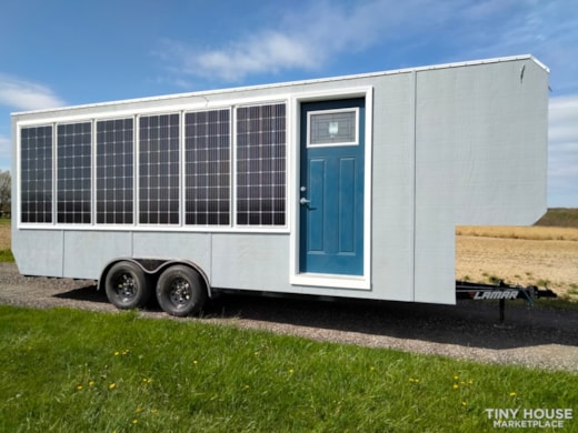 Ultralight On/Off Grid Solar Cabin