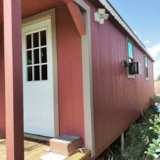UNFINISHED 14'x30' Lofted Barn Style Cabin Shed Tiny Home - Image 3 Thumbnail