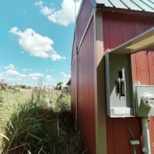 UNFINISHED 14'x30' Lofted Barn Style Cabin Shed Tiny Home - Image 6 Thumbnail
