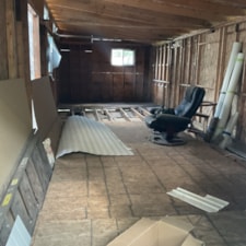 Unfinished Tiny Home, 34x14 feet, on 8” Steel  Frame, 12” Hitch Frame, 2 axles - Image 3 Thumbnail