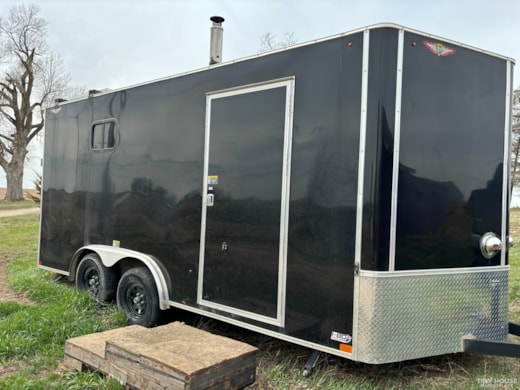 USED 8x16 Converted Cargo Trailer Tiny House