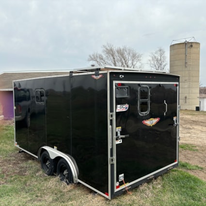 USED 8x16 Converted Cargo Trailer Tiny House - Image 2 Thumbnail