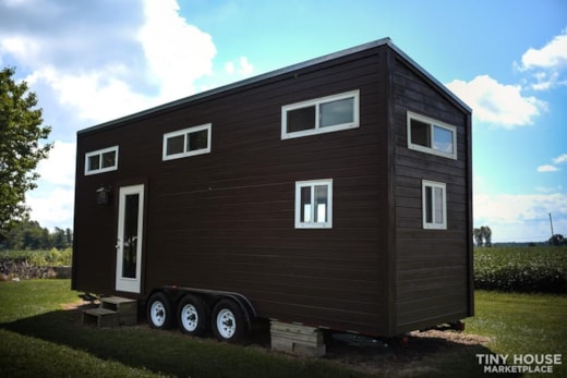 Whimsical 26' Tiny House with Double Loft for sale