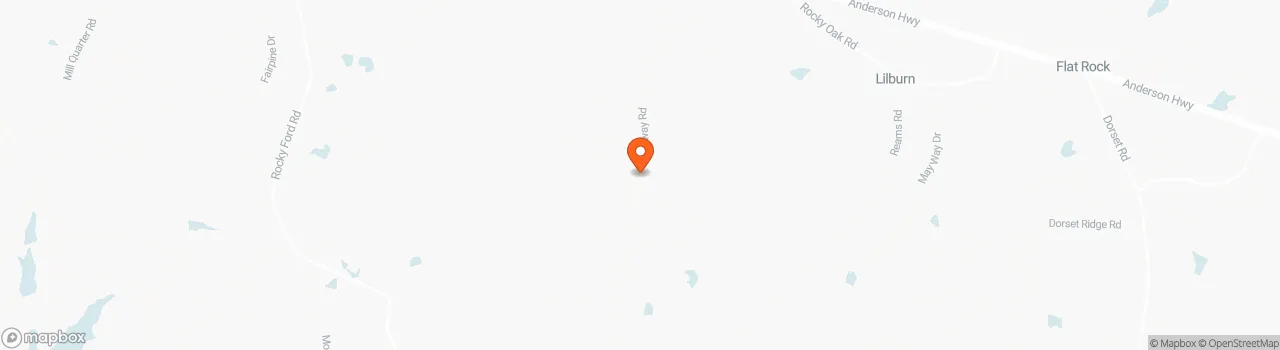 Map location for Red Cedar Shack 28’ gooseneck THOW