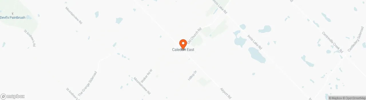 Map location for 28' Tiny House for Sale in Ontario