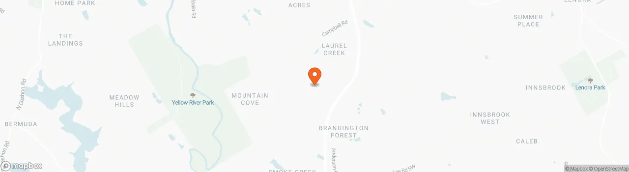 Map location for 20’ NOAH Certified Element Tiny Home