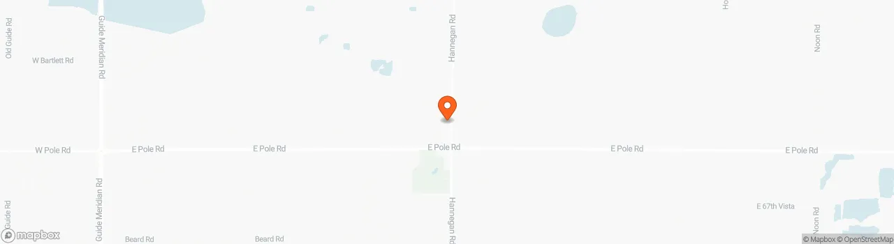 Map location for The Cascade Tiny Home