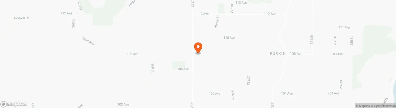 Map location for 41 ft mint tiny house 2023 bright, clean and move in ready