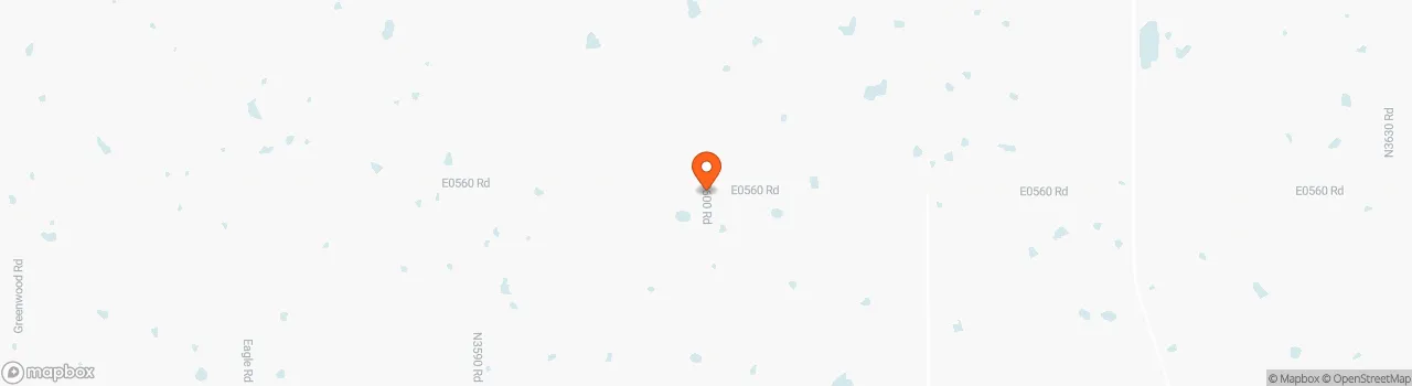 Map location for Red Dawn Tiny Home