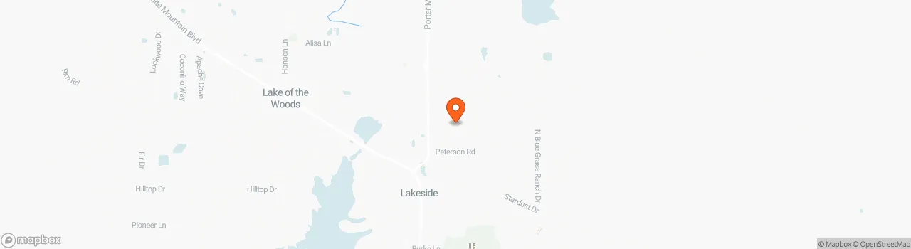 Map location for Resale Tiny House with Loft located in the LuxTiny Community Lakeside Arizona