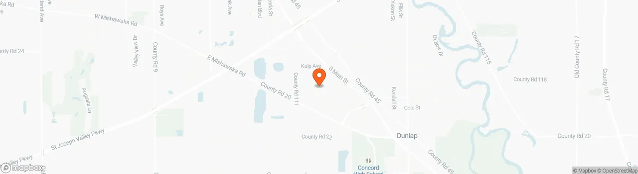 Map location for Beautiful 32' Tiny Home Built by Advanced High School Building Trades Class