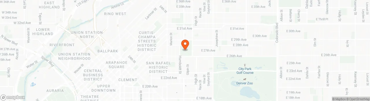 Map location for Tiny House on Wheels (8'x20' Trailer)
