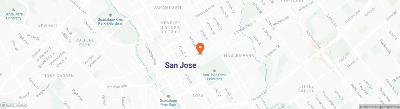 Map location for Class A RV Tiny House (2024 Renovation) 