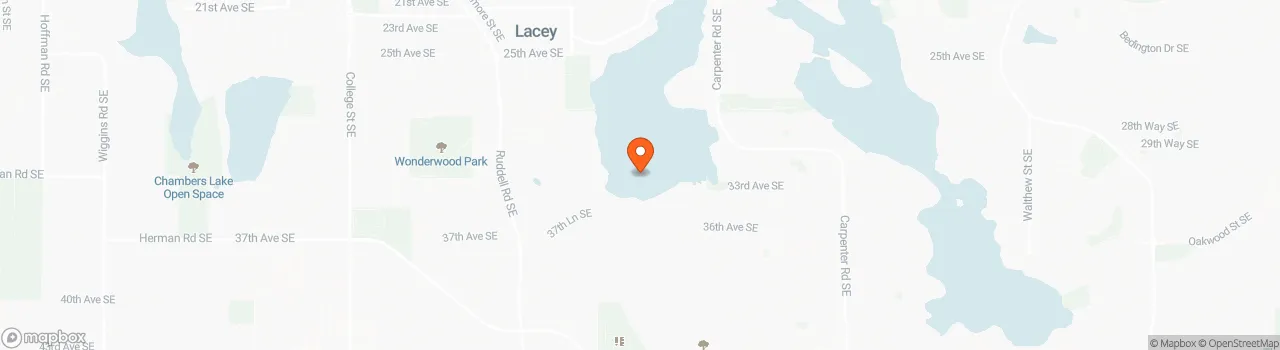 Map location for 28’ Beach Cottage Tiny House On Wheels