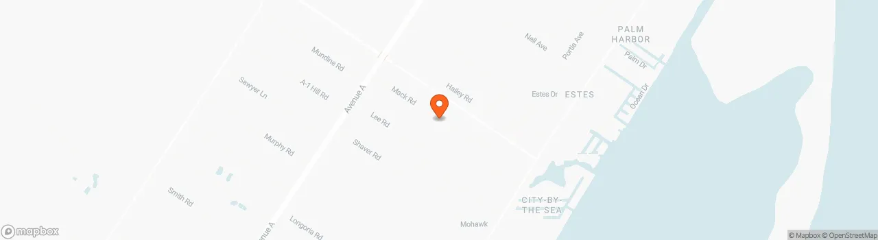 Map location for Coastal Tiny Home "Ready Now"