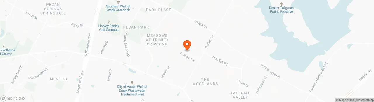 Map location for 5937 Strathern Drive, Austin, Texas 78724