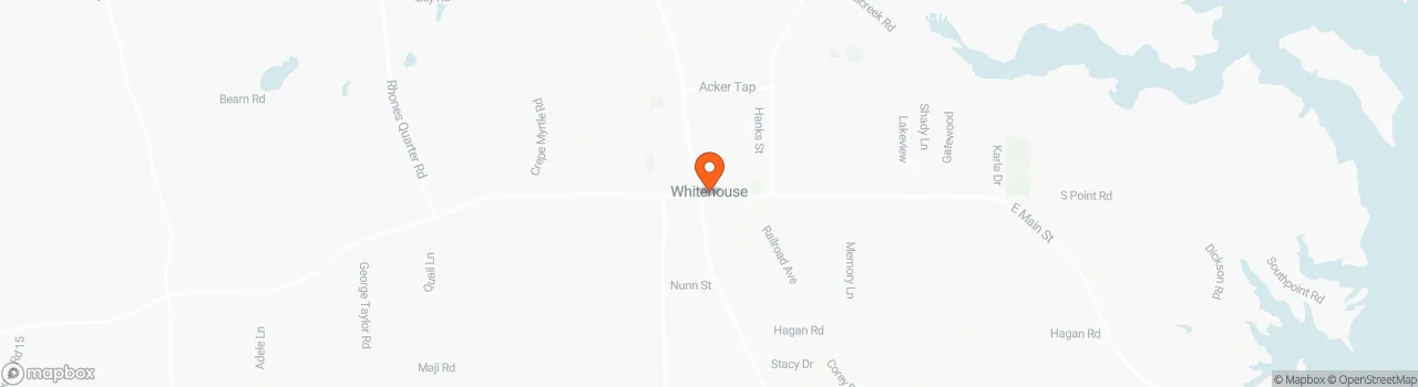 Map location for Custom Tiny House on Wheels - $65,000 OBO Whitehouse, TX | For Sale by Owner