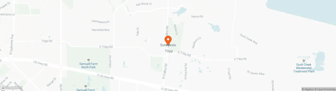 Map location for Charming Tiny Home near Dallas, TX