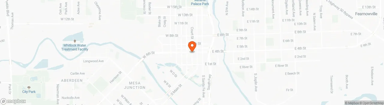 Map location for Tiny Home for Sale