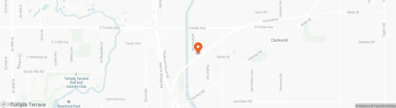 Map location for RVIA Certified Tiny Home in Tampa Bay Escape, $15K+ in Recent Upgrades