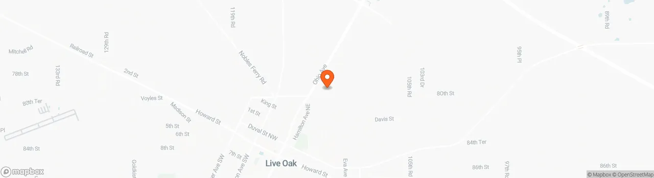 Map location for 20'x8' Portable Insulated Cabin (Power and Light Included)