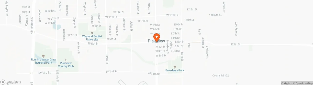 Map location for Tiny Blue House