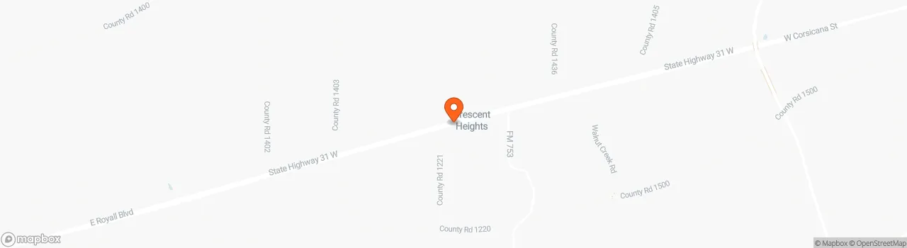 Map location for 2024 Platinum Cottages "Tumbleweed with Loft" – 1 Bed / 1 Bath Park Model RV
