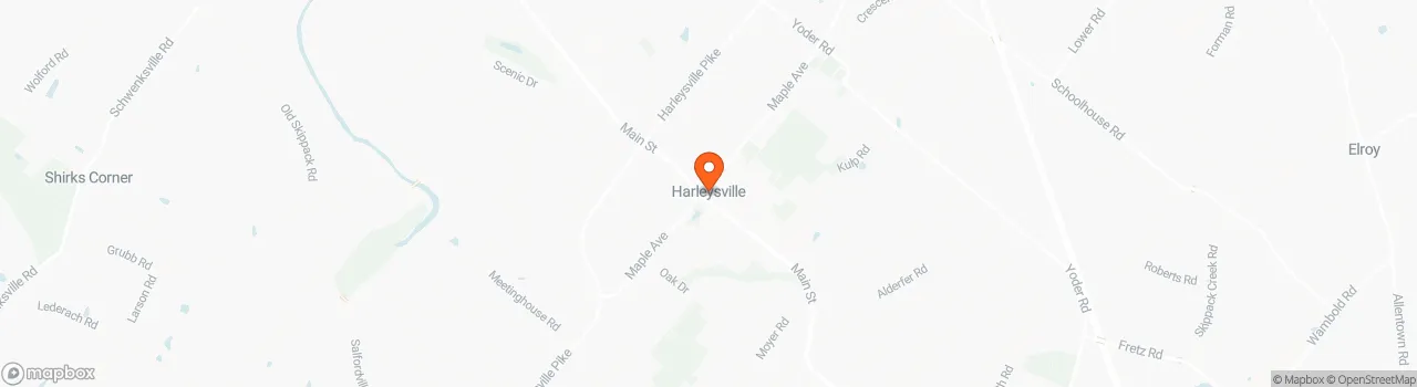 Map location for 2003 Freightliner Diesel Tiny Home Motorhome | Cummins | Allison | Off-Grid