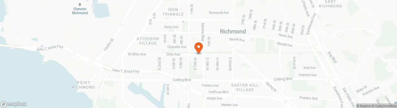 Map location for Tiny Green 